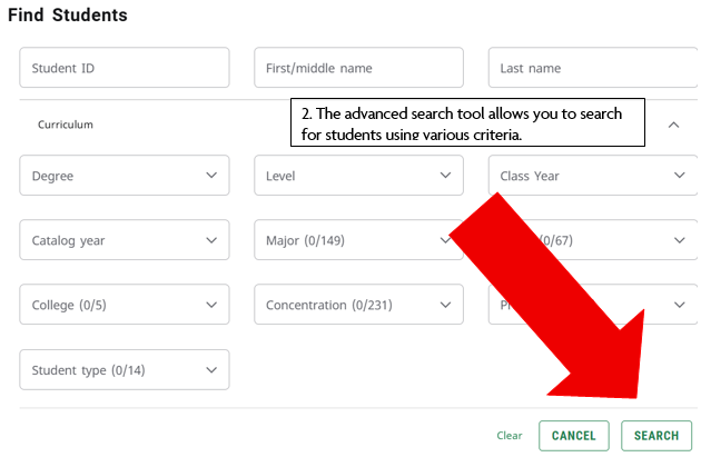 Advanced search